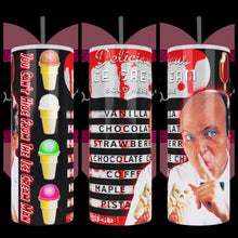 Load image into Gallery viewer, Ice Cream Man Custom 20oz Stainless Steel Tumbler