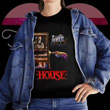 Load image into Gallery viewer, 1980s Horror Movie "HOUSE" Custom Design Tee-Shirt - TabbyCrafts.com