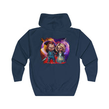 Load image into Gallery viewer, Toxic Love Tiffany and Chucky Custom Unisex Full Zip Hoodie