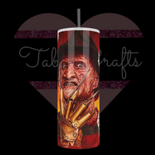 Load image into Gallery viewer, Freddy With Scroll 20oz Stainless Steel Tumbler