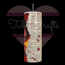 Load image into Gallery viewer, Freddy With Scroll 20oz Stainless Steel Tumbler