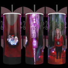 Load and play video in Gallery viewer, Death Becomes Her, hole through stomic, standing in fountain, with eternal life potion vile