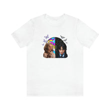 Load image into Gallery viewer, BFFs Enid & Wednesday - Unisex Jersey Short Sleeve Tee - TabbyCrafts.com