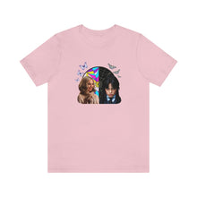 Load image into Gallery viewer, BFFs Enid & Wednesday - Unisex Jersey Short Sleeve Tee - TabbyCrafts.com