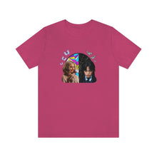 Load image into Gallery viewer, BFFs Enid & Wednesday - Unisex Jersey Short Sleeve Tee - TabbyCrafts.com