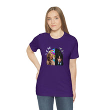 Load image into Gallery viewer, BFFs Enid & Wednesday - Unisex Jersey Short Sleeve Tee - TabbyCrafts.com