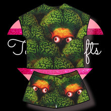 Load image into Gallery viewer, Big Brain Martians Attack Short Pajama Set - TabbyCrafts.com