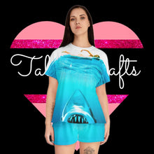 Load image into Gallery viewer, Big Shark Short Pajama Set - TabbyCrafts.com