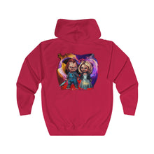 Load image into Gallery viewer, Toxic Love Tiffany and Chucky Custom Unisex Full Zip Hoodie