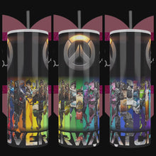 Load and play video in Gallery viewer, Overwatch Inspired Handcrafted 20oz Stainless Steel Tumbler
