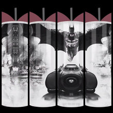 Load image into Gallery viewer, Handcrafted &quot;1989 Batmobile&quot; Inspired 20oz Stainless Steel Tumbler - TabbyCrafts.com
