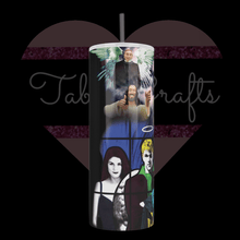 Load image into Gallery viewer, Handcrafted "Dogma" Inspired Exclusive Design 20oz Stainless Steel Tumbler - TabbyCrafts.com