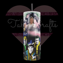 Load image into Gallery viewer, Handcrafted "Dogma" Inspired Exclusive Design 20oz Stainless Steel Tumbler - TabbyCrafts.com