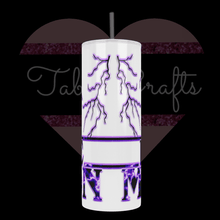 Load image into Gallery viewer, Handcrafted "Eddie" TabbyCrafts LLC Custom Design 20oz Stainless Steel Tumbler - TabbyCrafts LLC