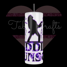 Load image into Gallery viewer, Handcrafted "Eddie" TabbyCrafts LLC Custom Design 20oz Stainless Steel Tumbler - TabbyCrafts LLC