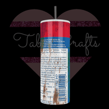 Load image into Gallery viewer, Handcrafted &quot;Forty Spray&quot; 20oz Stainless Steel Tumbler - TabbyCrafts LLC
