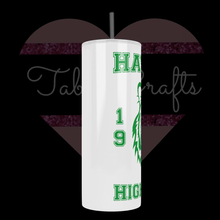 Load image into Gallery viewer, Handcrafted "Hawkings High School 1986" 20oz Stainless Steel Tumbler - TabbyCrafts LLC