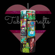 Load image into Gallery viewer, Handcrafted "Mr Zombie" Inspired 20oz Stainless Steel Tumbler - TabbyCrafts.com