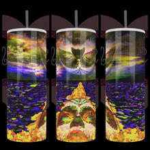 Load image into Gallery viewer, Handcrafted "Path For Loved" Exclusive Design 20oz Stainless Steel Tumbler - TabbyCrafts.com