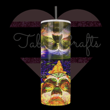 Load image into Gallery viewer, Handcrafted "Path For Loved" Exclusive Design 20oz Stainless Steel Tumbler - TabbyCrafts.com