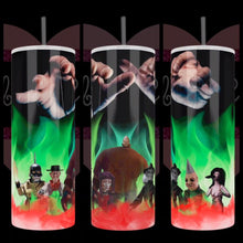 Load image into Gallery viewer, Handcrafted "Puppet Master" 20oz Stainless Steel Tumbler - TabbyCrafts.com
