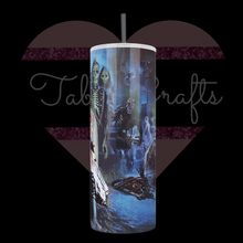 Load image into Gallery viewer, Handcrafted "Return" Living Dead Inspired TabbyCrafts LLC Design 20oz Stainless Steel Tumbler - TabbyCrafts LLC