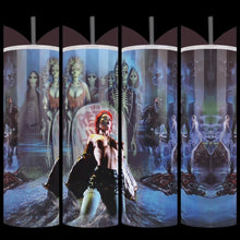 Load image into Gallery viewer, Handcrafted "Return" Living Dead Inspired TabbyCrafts LLC Design 20oz Stainless Steel Tumbler - TabbyCrafts.com