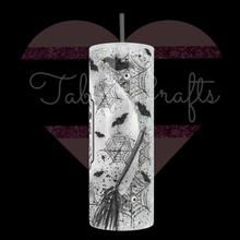 Load image into Gallery viewer, Handcrafted "Sanderson Sisters Brewing Co" 20oz Stainless Steel Tumbler - TabbyCrafts LLC