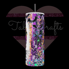 Load image into Gallery viewer, Handcrafted "Spooky Mom" 20oz Stainless Steel Tumbler - TabbyCrafts LLC
