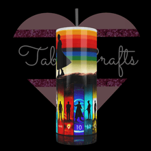 Load image into Gallery viewer, Handcrafted "The Doctors" Exclusive Design on 20oz Stainless Steel Tumbler - TabbyCrafts.com