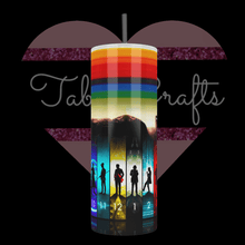 Load image into Gallery viewer, Handcrafted "The Doctors" Exclusive Design on 20oz Stainless Steel Tumbler - TabbyCrafts.com