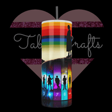 Load image into Gallery viewer, Handcrafted "The Doctors" Exclusive Design on 20oz Stainless Steel Tumbler - TabbyCrafts.com