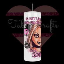 Load image into Gallery viewer, Handcrafted "Tiffany" Cool Mom 20oz Stainless Steel Tumbler - TabbyCrafts LLC