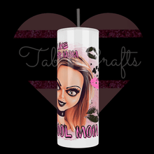 Load image into Gallery viewer, Handcrafted "Tiffany" Cool Mom 20oz Stainless Steel Tumbler - TabbyCrafts LLC