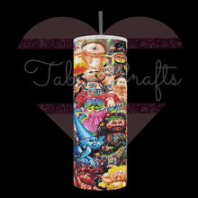 Load image into Gallery viewer, Handcrafted "Trash Bin Kids" Inspired 20oz Stainless Steel Tumbler - TabbyCrafts.com