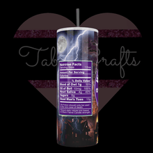 Load image into Gallery viewer, Handcrafted "Witches Brew Coffee" 20oz Stainless Steel Tumbler - TabbyCrafts LLC