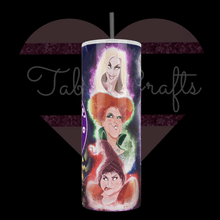Load image into Gallery viewer, Handcrafted "Witches Brew Coffee" 20oz Stainless Steel Tumbler - TabbyCrafts LLC