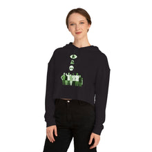Load image into Gallery viewer, I See Dead People - Women’s Cropped Hooded Sweatshirt - TabbyCrafts.com
