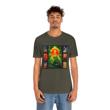 Load image into Gallery viewer, King Of Monsters Poster Art- Unisex Jersey Short Sleeve Tee - TabbyCrafts.com