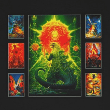Load image into Gallery viewer, King Of Monsters Poster Art- Unisex Jersey Short Sleeve Tee - TabbyCrafts.com