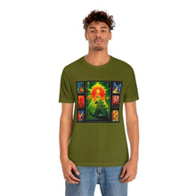 Load image into Gallery viewer, King Of Monsters Poster Art- Unisex Jersey Short Sleeve Tee - TabbyCrafts.com