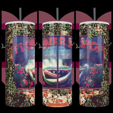 Load image into Gallery viewer, Little Horror Shop Custom Handcrafted 20oz Stainless Steel Tumbler - TabbyCrafts.com

