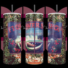 Load image into Gallery viewer, Little Horror Shop Custom Handcrafted 20oz Stainless Steel Tumbler - TabbyCrafts.com