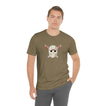 Load image into Gallery viewer, Mask and Machette - Unisex Jersey Short Sleeve Tee - TabbyCrafts.com
