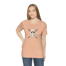 Load image into Gallery viewer, Mask and Machette - Unisex Jersey Short Sleeve Tee - TabbyCrafts.com
