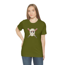 Load image into Gallery viewer, Mask and Machette - Unisex Jersey Short Sleeve Tee - TabbyCrafts.com