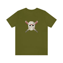 Load image into Gallery viewer, Mask and Machette - Unisex Jersey Short Sleeve Tee - TabbyCrafts.com