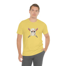 Load image into Gallery viewer, Mask and Machette - Unisex Jersey Short Sleeve Tee - TabbyCrafts.com