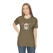 Load image into Gallery viewer, Mask and Machette - Unisex Jersey Short Sleeve Tee - TabbyCrafts.com