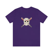 Load image into Gallery viewer, Mask and Machette - Unisex Jersey Short Sleeve Tee - TabbyCrafts.com